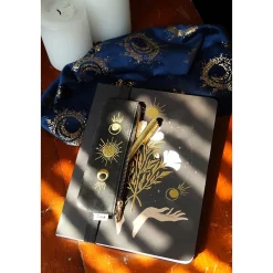 Notebooks|Denik Moon Phase Notebook Pouch, Multicolor (NBPOUCH1597)