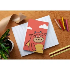 Journals|Denik Smoko Tayto Dragon Journal, 5.25" x 8.25", College Ruled, 144 Pages (LFC1902L)