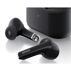 Wireless Active Noise Canceling Earbuds, Bluetooth, Black (AHC830NCWWT)<Denon Sale