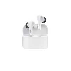 Wireless Active Noise Canceling Earbuds, Bluetooth, White (AHC830NCWWT)<Denon Best
