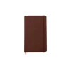 Journals|DesignWorks Ink Journal, 5.13" x 8.25", Wide Ruled, Brown, 240 Pages (TJBP85-1024S)
