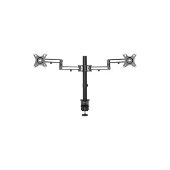 Best StarTech Desk Mount Dual Monitor Arm - Ergonomic VESA Compatible Mount for up to 32 inch Displays - Desk / C-Clamp - Articulating