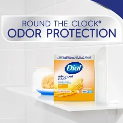 Advanced Clean Antibacterial Bar Soap, Gold Scent, 36/Carton (00052336926172)<Dial Clearance