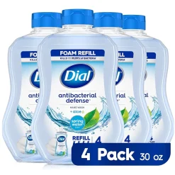 Antibacterial Defense Foaming Hand Soap Refill, Spring Water Scent, 30 Fl. Oz. (17000350875)<Dial Clearance