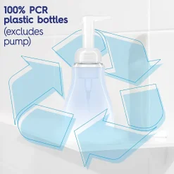 Antibacterial Foaming Hand Soap, Spring Water Scent, 8/Carton (017000347394)<Dial