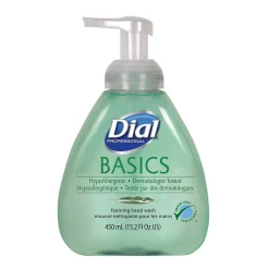 Basics Foaming Hand Soap, Floral, 15.2 Oz., 4/Carton (98609)<Dial Clearance