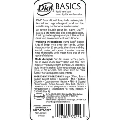 Basics Liquid Hand Soap, Floral, 7.5 Oz. (06028)<Dial Discount
