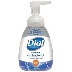 Complete Antibacterial Foaming Hand Soap, Original, 7.5 Oz., 8/Carton (02936)<Dial Sale
