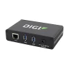 Digi AnywhereUSB Plus 2-Port USB 3.1 Hub, Black (AW02-G300)