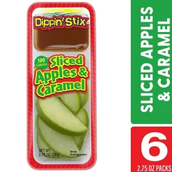 Dippin' Stix Gala Apples and Caramel Snack Kit 2.75, 6/Box (307-00368)