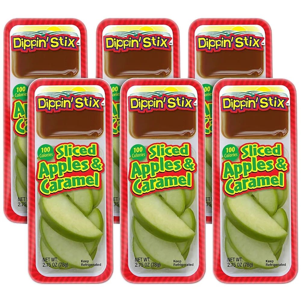 Dippin' Stix Gala Apples and Caramel Snack Kit 2.75, 6/Box (307-00368)