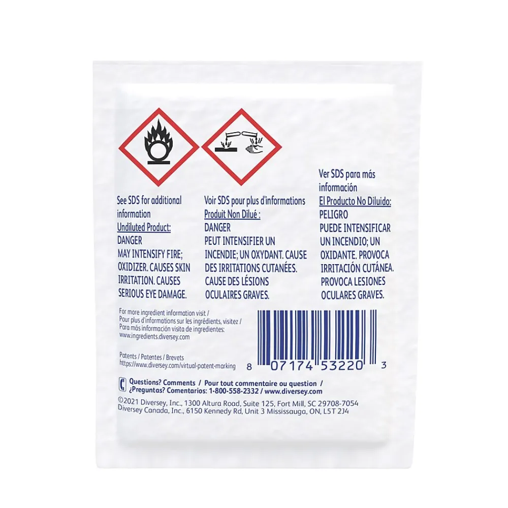 Suma Shine Portion Pak, Unscented, 0.99 oz., 100/Carton (94622384)<Diversey New