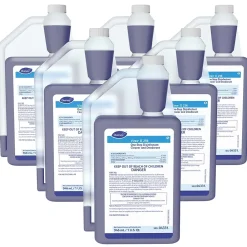 Virex II 256 One-Step Disinfectant Cleaner and Deodorant, 32 oz., 6/Carton (04331.)<Diversey Clearance