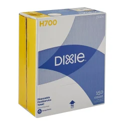 Durable Fibers Food Service Wipers, White w/ Green stripe, 150 Wipers/Box (29416)<Dixie