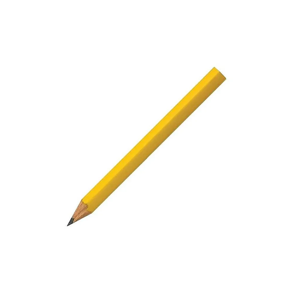 Pencils|Dixon Golf Pre-Sharpened Wooden Pencil, 2.2mm, #2 Soft Lead, 144/Box (14998)