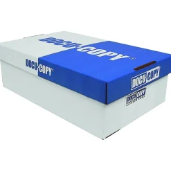 Dividers|DocuCopy Reverse Collated Blank Paper Dividers, 5-Tab, White, 1,250/Case (1001)