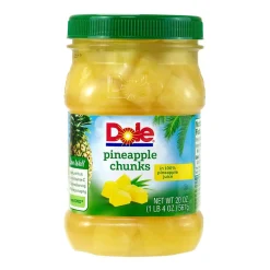 Dole Chunks Pineapple, 20 oz., 4/Pack (900-00165)