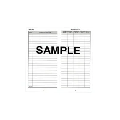 Accounting & Record Journals*Dome Auto Mileage Log Record Book, 3.25" x 6.25", Gray (770)