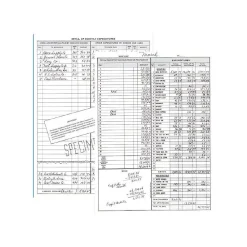 Accounting & Record Journals*Dome Simple Weekly Bookkeeping Record, 8.75" x 11.25", Black (600)