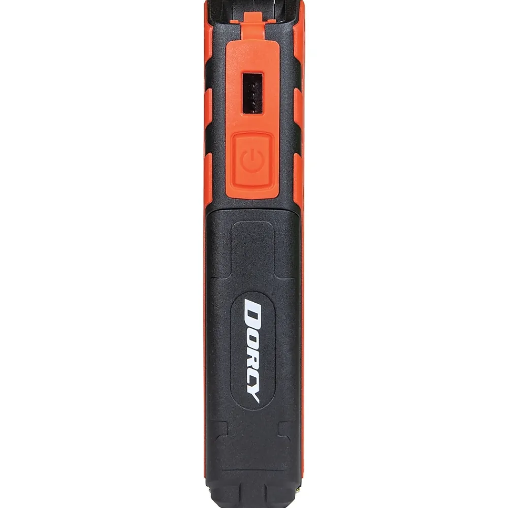 Dorcy 450-Lumen Flex COB Rechargeable Work Light and LED Tip Inspection Flashlight, Red (41-4343)