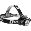 Dorcy 1,000-Lumen Pro Water-Resistant LED Rechargeable Headlamp, Black (41-2121)
