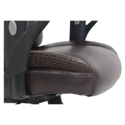 Office Chairs*Dormeo Bonded Leather Task Chair, Brown (51451)