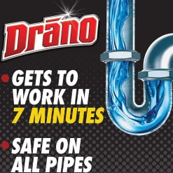 Max Gel Drain Cleaner, 80 Fl. Oz. (694772)<Drano Best