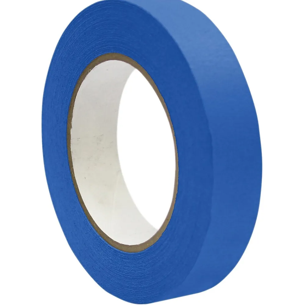 Clearance DSS Distributing 1" x 55 Yds, Premium Grade Masking Tape, Blue, 6 Rolls/Bundle (DSS46163-6)