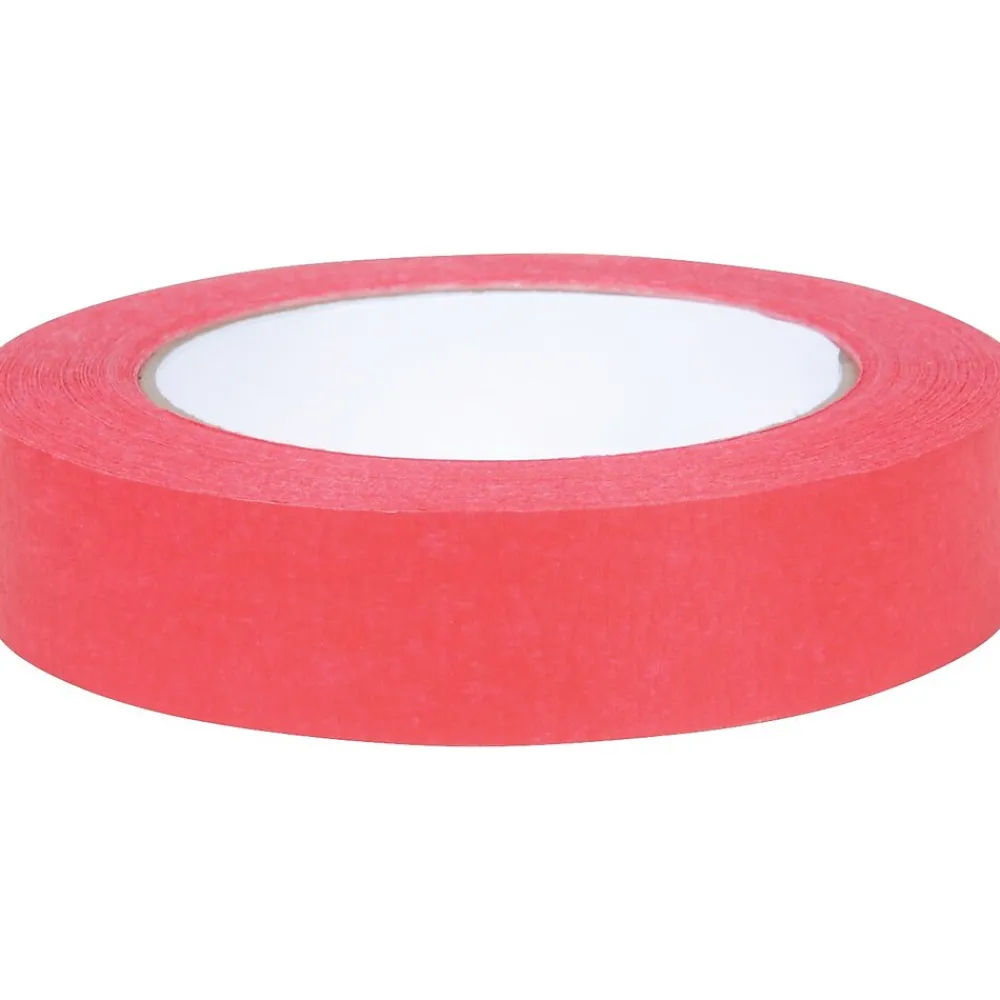 Duck Brand .94" x 60 yds Multipurpose Masking Tape, Red (240571)