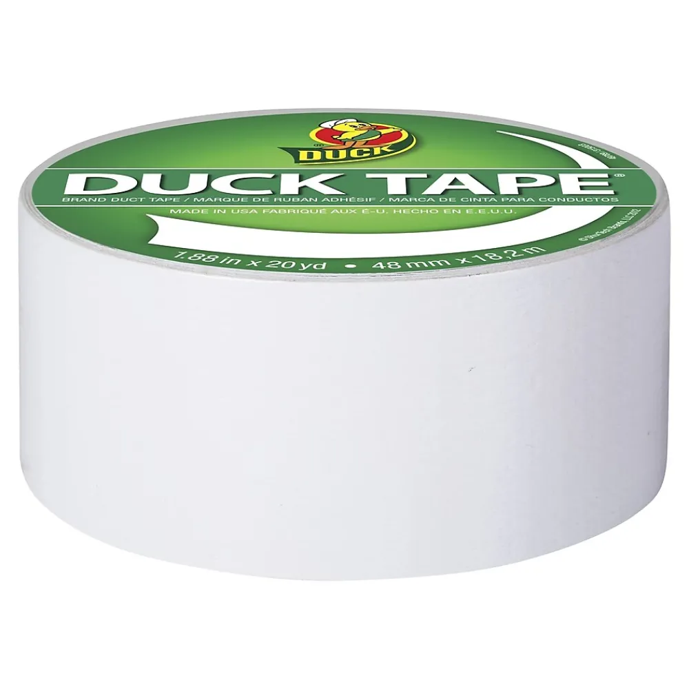 Discount Duck Heavy Duty Duct Tape, 1.88" x 20 Yds., White (1265015)