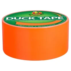 Sale Duck Heavy Duty Duct Tape, 1.88" x 15 Yds., Neon Orange (1265019)