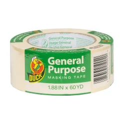 Online Duck Masking Tape, 1.88" x 60 yds., Beige (394700)