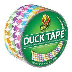 Clearance Duck ® Printed Duct Tape, 10 yds. Neon (282595)
