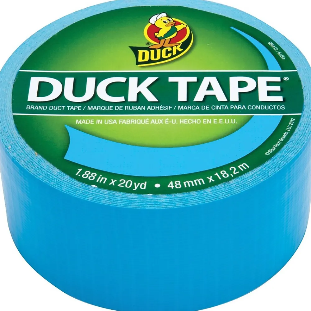 Discount Duck Tape® Brand Colored Duct Tape, Electric Blue