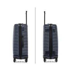 Adly 3-Piece Hardside Spinner Luggage Set, (DKADLSML-BLU)<DUKAP