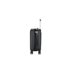 Crypto 19.75" Hardside Carry-On Suitcase, 4-Wheeled Spinner, TSA Checkpoint Friendly, Black (DKCRY00S-BLK)<DUKAP