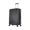 Intely 28" Hardside Suitcase, 4-Wheeled Spinner, TSA Checkpoint Friendly, Black (DKINT00M-BLK)<DUKAP