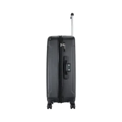 Intely 28" Hardside Suitcase, 4-Wheeled Spinner, TSA Checkpoint Friendly, Black (DKINT00M-BLK)<DUKAP
