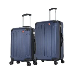 Intely 2-Piece Hardside Spinner Luggage Set, TSA Checkpoint Friendly, (DKINT0SM-BLU)<DUKAP Best