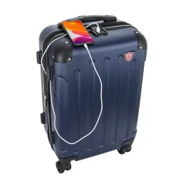 Intely 2-Piece Hardside Spinner Luggage Set, TSA Checkpoint Friendly, (DKINT0SM-BLU)<DUKAP Best