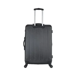 Intely 3-Piece Hardside Spinner Luggage Set, TSA Checkpoint Friendly, Black (DKINTSML-BLK)<DUKAP New