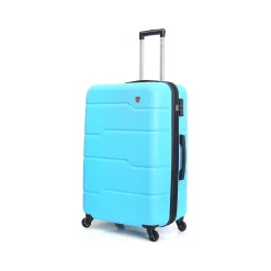 Rodez 20" Hardside Carry-On Suitcase, 4-Wheeled Spinner, TSA Checkpoint Friendly, (DKROD00S-LBL)<DUKAP Outlet