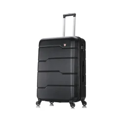 Rodez 3-Piece Hardside Spinner Luggage Set, TSA Checkpoint Friendly, (DKRODSML-BLK)<DUKAP Discount