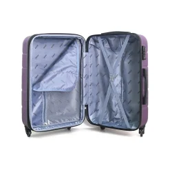 Rodez 3-Piece Hardside Spinner Luggage Set, TSA Checkpoint Friendly, (DKRODSML-PUR)<DUKAP Sale