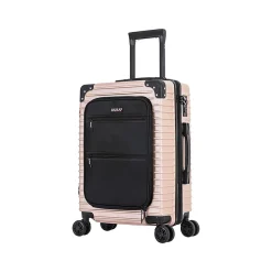 Tour 20" Hardside Carry-On Suitcase, 4-Wheeled Spinner, TSA Checkpoint Friendly, (DKTOU00S-CHA)<DUKAP Best