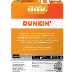 Dunkin' Caramel Me Crazy Coffee Keurig® K-Cup® Pods, Medium Roast, 22/Box (5000364900)
