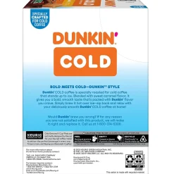 Dunkin' Cold Caramel Iced Coffee Keurig® K-Cup® Pods, Medium Dark Roast, 88/Carton (5000375314CT)