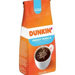 Dunkin' French Vanilla Ground Coffee, 12 oz. Bag (SMU00047)