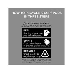 Dunkin' Milk Chocolate Hot Cocoa, Keurig K-Cup Pod, 22/Box, 4 Boxes/Carton (611247377215CT)