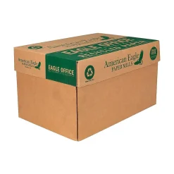 Multipurpose Paper*Eagle Office 100% Recycled 8.5" x 11" Multipurpose Paper, 20 lbs., 92 Brightness, 500/Ream (31550501)